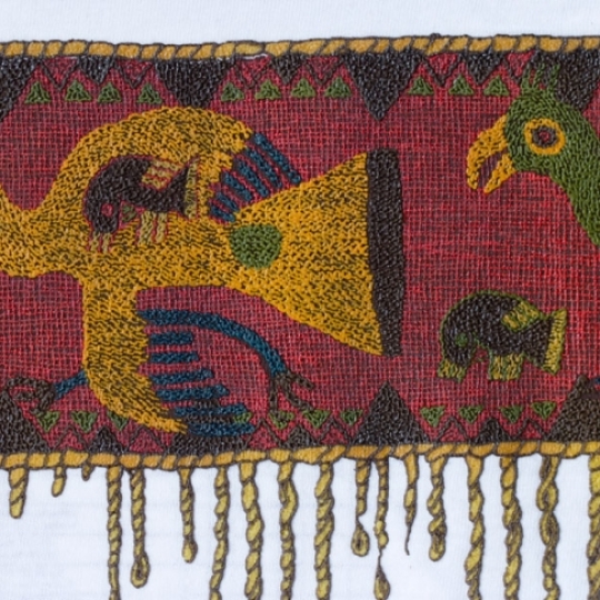 In nổi trên Vải